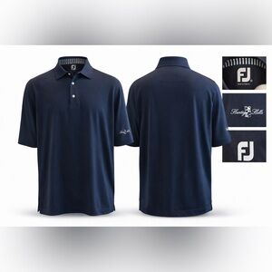 FootJoy Men's Navy Polo Shirt